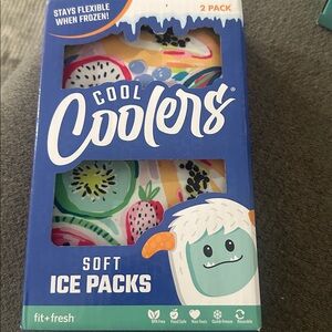 Colorful Insulated Lunch Bag 2 ice pack new in box